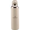 imageNautica Insulated 21oz Sleek Stainless Steel Water Bottle with Flip Lid Straw Leakproof BPAFree Wide Mouth Keeps Drinks Hot or Cold Sports Bottle Ideal for Gym Hiking and Travel NAVYTaupe