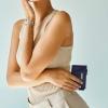 imageNautica High Tide Small Wallet for Women RFID Blocking Slim Credit Card Holder with Zipper Coin Pocket Bifold Compact Wallet with ID Window Glacial BlueIndigoMarina