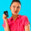 imageNautica High Tide Small Wallet for Women RFID Blocking Slim Credit Card Holder with Zipper Coin Pocket Bifold Compact Wallet with ID Window Glacial BlueAmericana