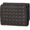 imageNautica Rowers End Small Wallet for Women RFID Blocking Slim Credit Card Holder with Zipper Coin Pocket Bifold Compact Womens Wallet with ID Window Wave Dreamer IndigoChalkWoven Espresso