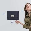 imageNautica Rowers End Small Wallet for Women RFID Blocking Slim Credit Card Holder with Zipper Coin Pocket Bifold Compact Womens Wallet with ID Window Wave Dreamer IndigoChalkIndigo