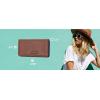 imageNautica Seaside Slim Womens Wallet RFID Blocking Credit Card Holder Coin Purse Checkbook Organizer Clutch Small Vegan Leather Wallet for Travel AmericanaIndigo Logo