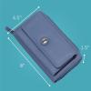 imageNautica Womens Bulk Cargo Vegan Leather RFID Wallet Zip Around Clutch Phone Case MultiCard Organizer Fuego RedFuego Red