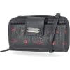 imageNautica Harbor Womens Crossbody Purse RFID Blocking Zip Around Clutch WalletIndigoRed