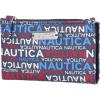 imageNautica High Tide Small Wallet for Women RFID Blocking Slim Credit Card Holder with Zipper Coin Pocket Bifold Compact Wallet with ID Window Glacial BlueIndigoMarina