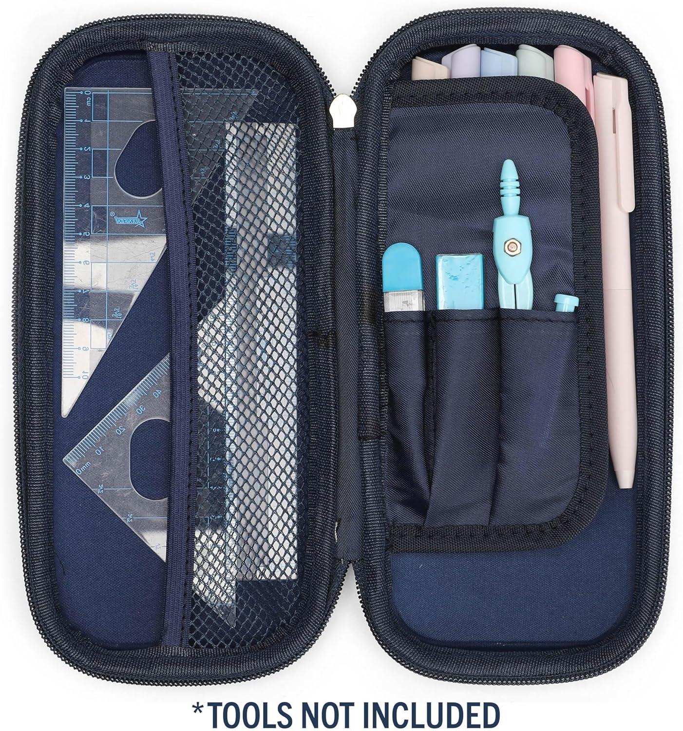 imageNautica Kids Luggage  18quot Airline Approved Rolling Hardside Upright Carryon Suitcase Set with Wheels Pastel Shell  5pc Travel SetPirate Ahoy  5pc School Set
