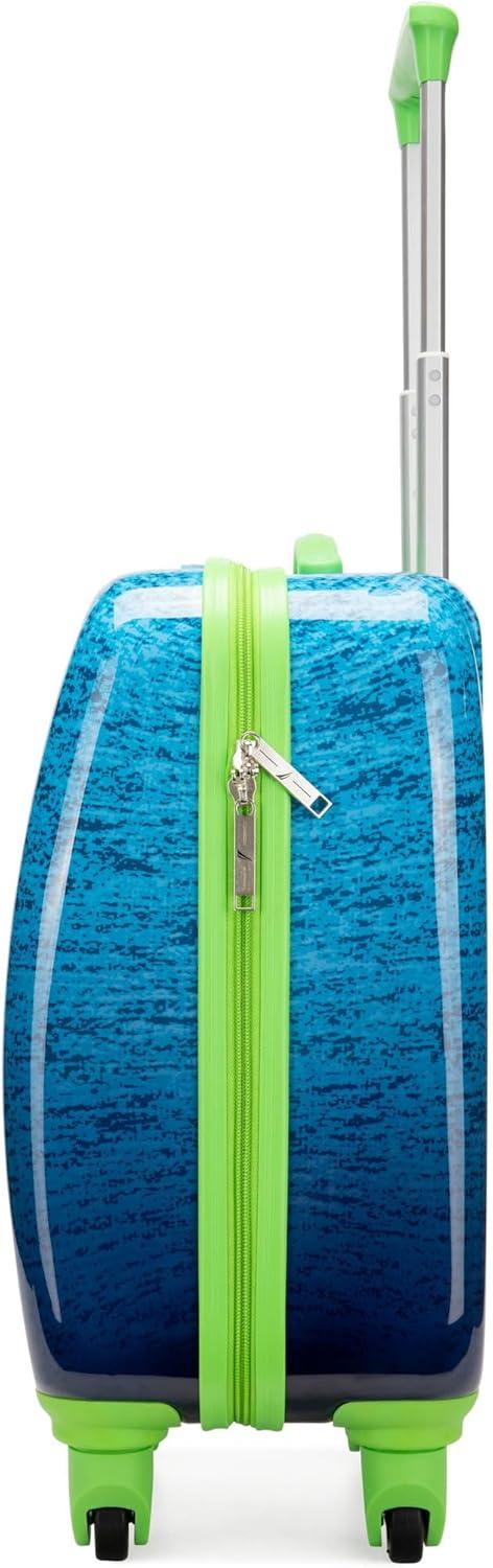 imageNautica Kids Luggage  18quot Airline Approved Rolling Hardside Upright Carryon Suitcase Set with Wheels Pastel Shell  5pc Travel SetSubmarine Journey