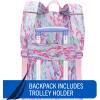 imageNautica Kids Luggage  18quot Airline Approved Rolling Hardside Upright Carryon Suitcase Set with Wheels Pastel Shell  5pc Travel SetPastel Shell  5pc Travel Set