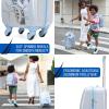 imageNautica Kids Luggage  18quot Airline Approved Rolling Hardside Upright Carryon Suitcase Set with Wheels Pastel Shell  5pc Travel SetPolar Voyage  5pc Travel Set