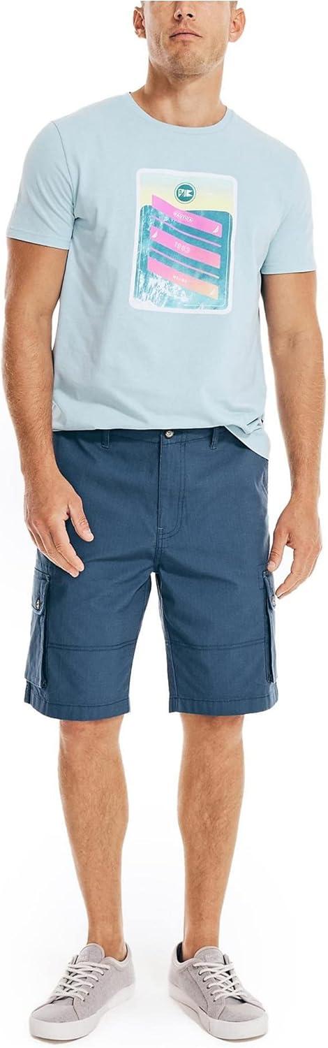 imageNautica Mens 10quot Navigator Cargo ShortEnsign Blue