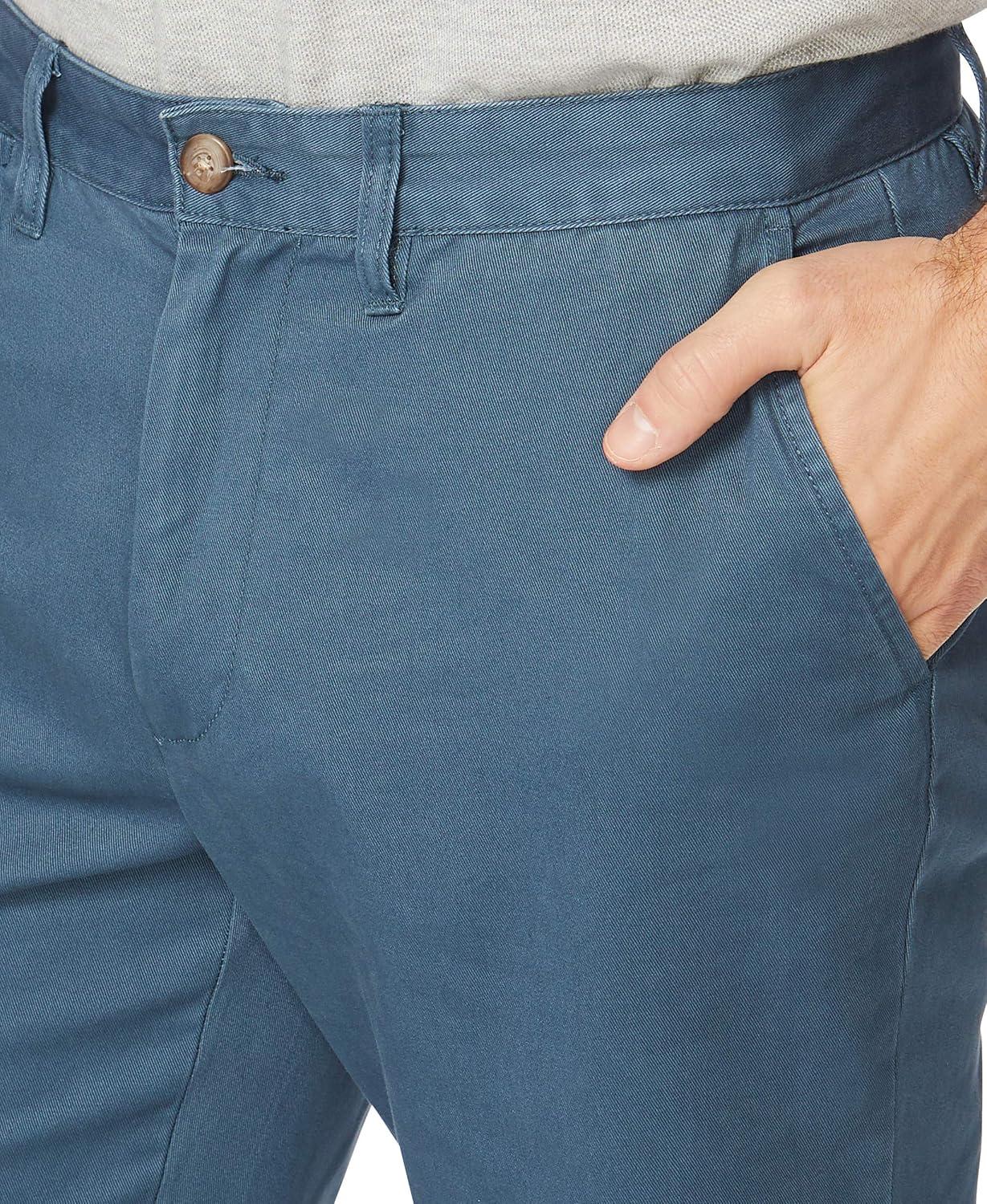 imageNautica Mens Chino PantsOrion Blue