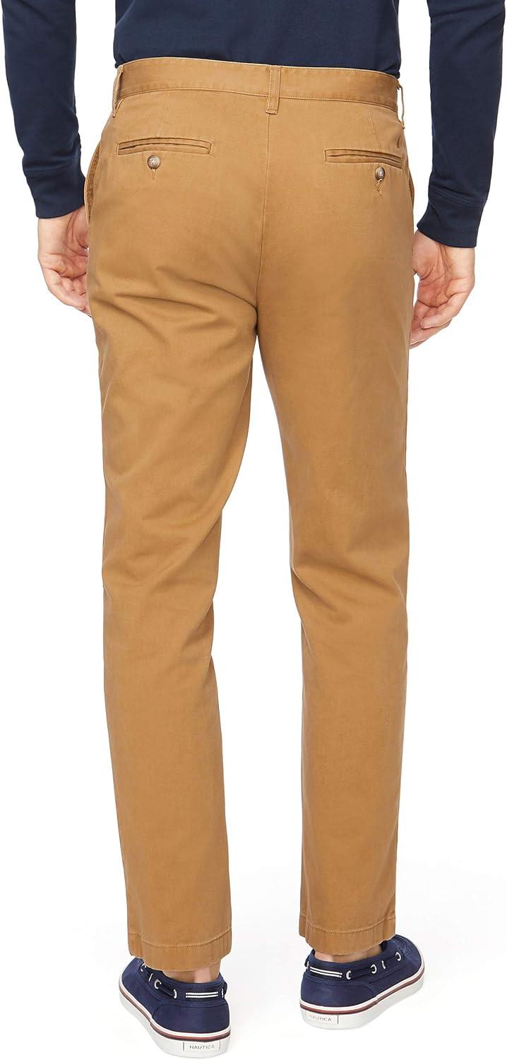 imageNautica Mens Chino PantsOyster Brown