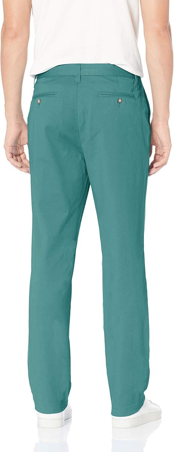 imageNautica Mens Classic Fit Flat Front Deck PantBaypine
