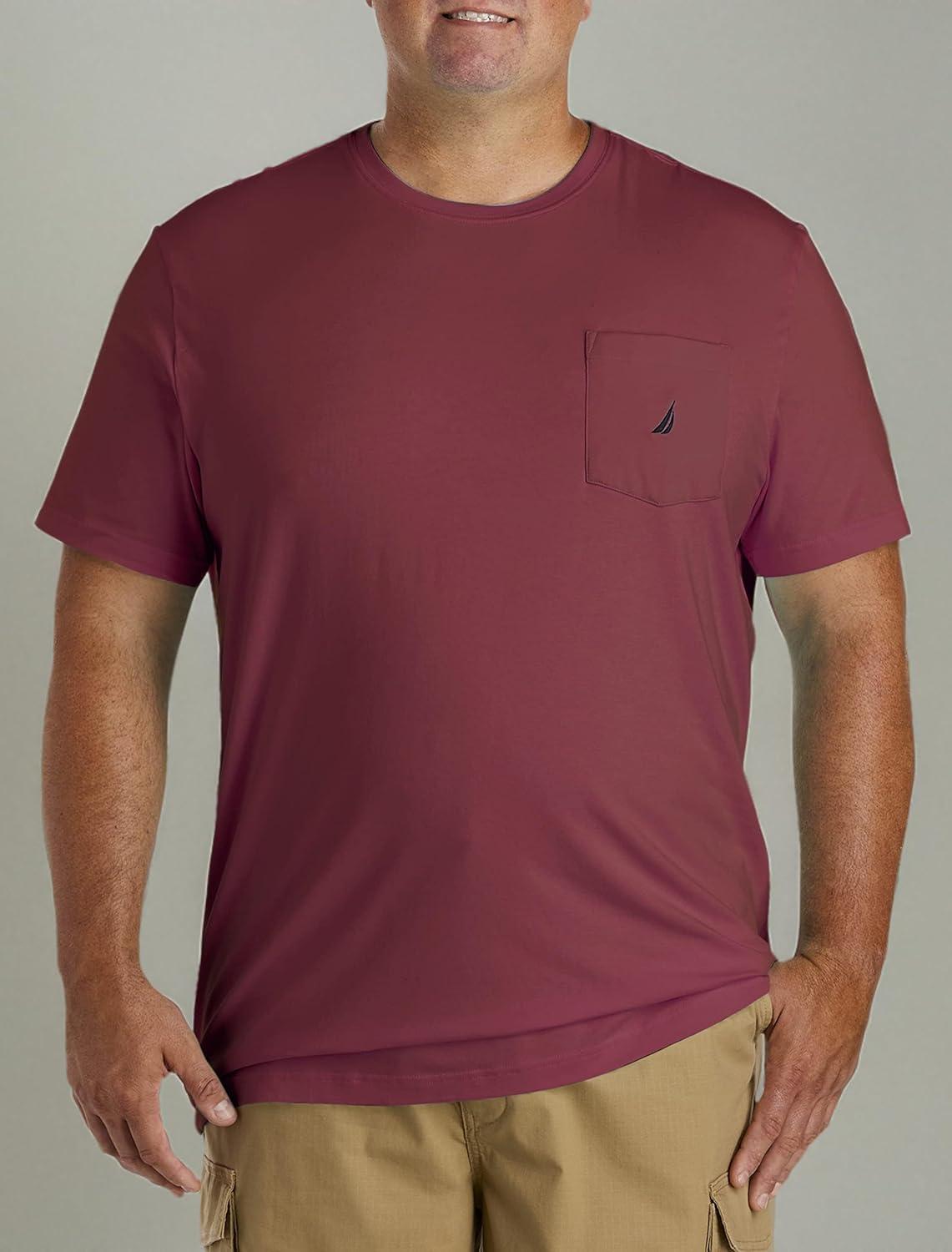 imageNautica Mens Classic Fit Pocket TShirtBarolo