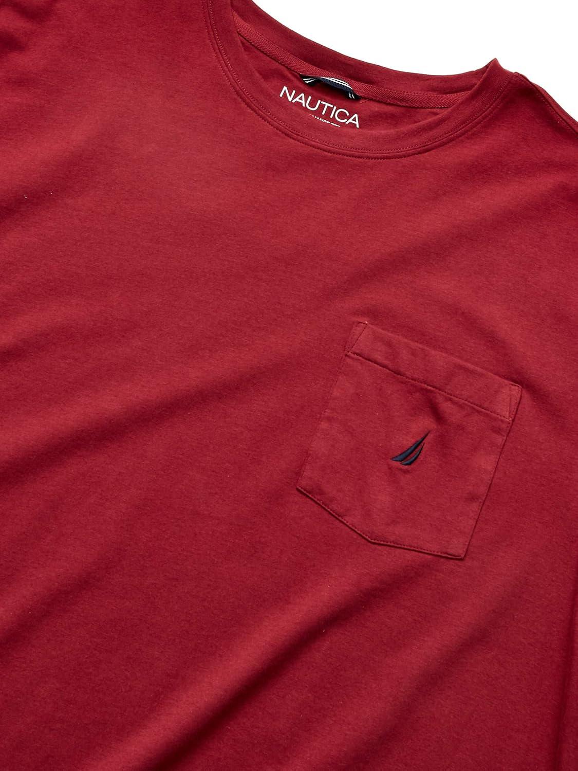 imageNautica Mens Classic Fit Pocket TShirtBarolo