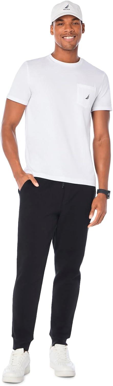 imageNautica Mens Classic Fit Pocket TShirtBright White