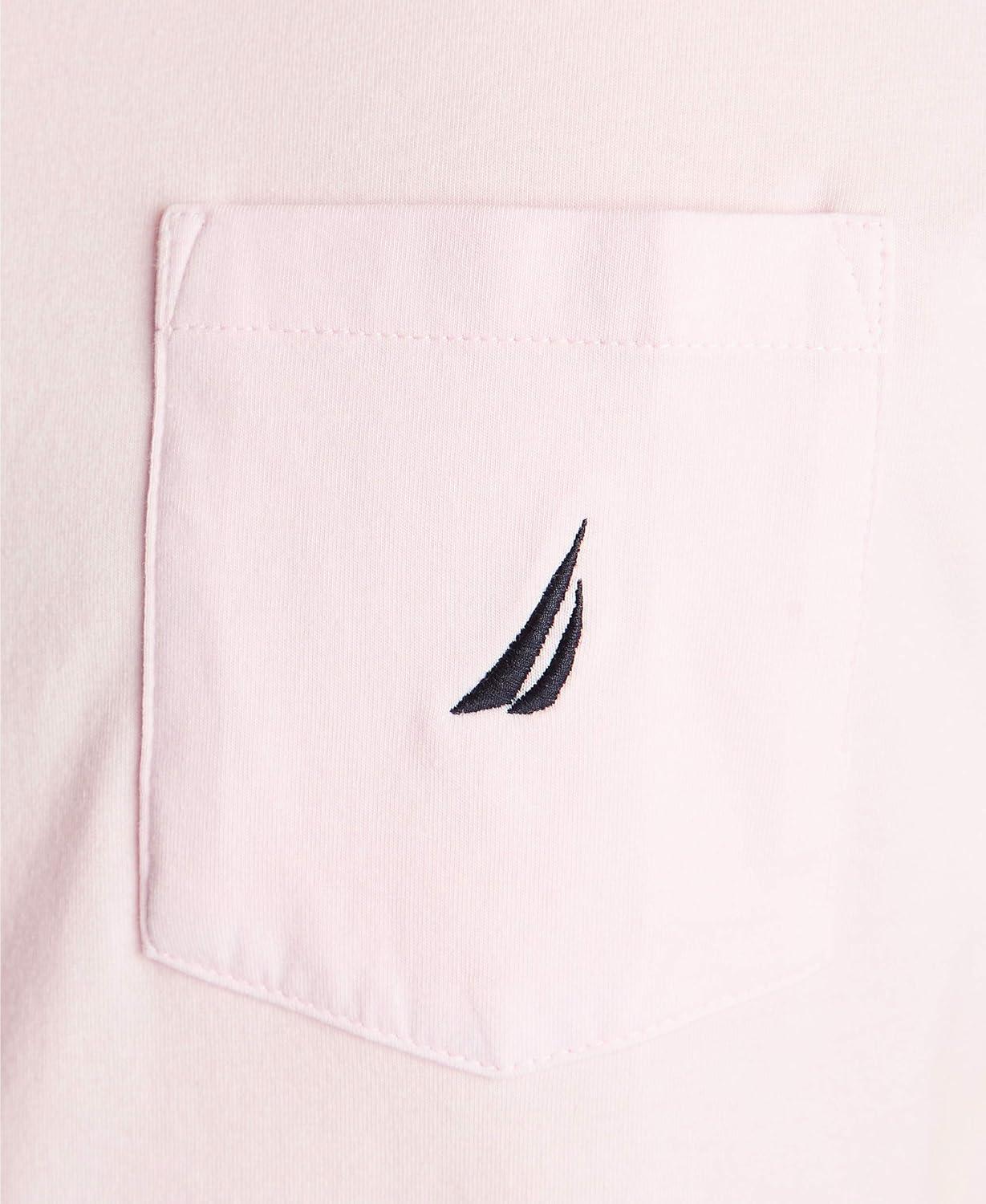 imageNautica Mens Classic Fit Pocket TShirtCradle Pink