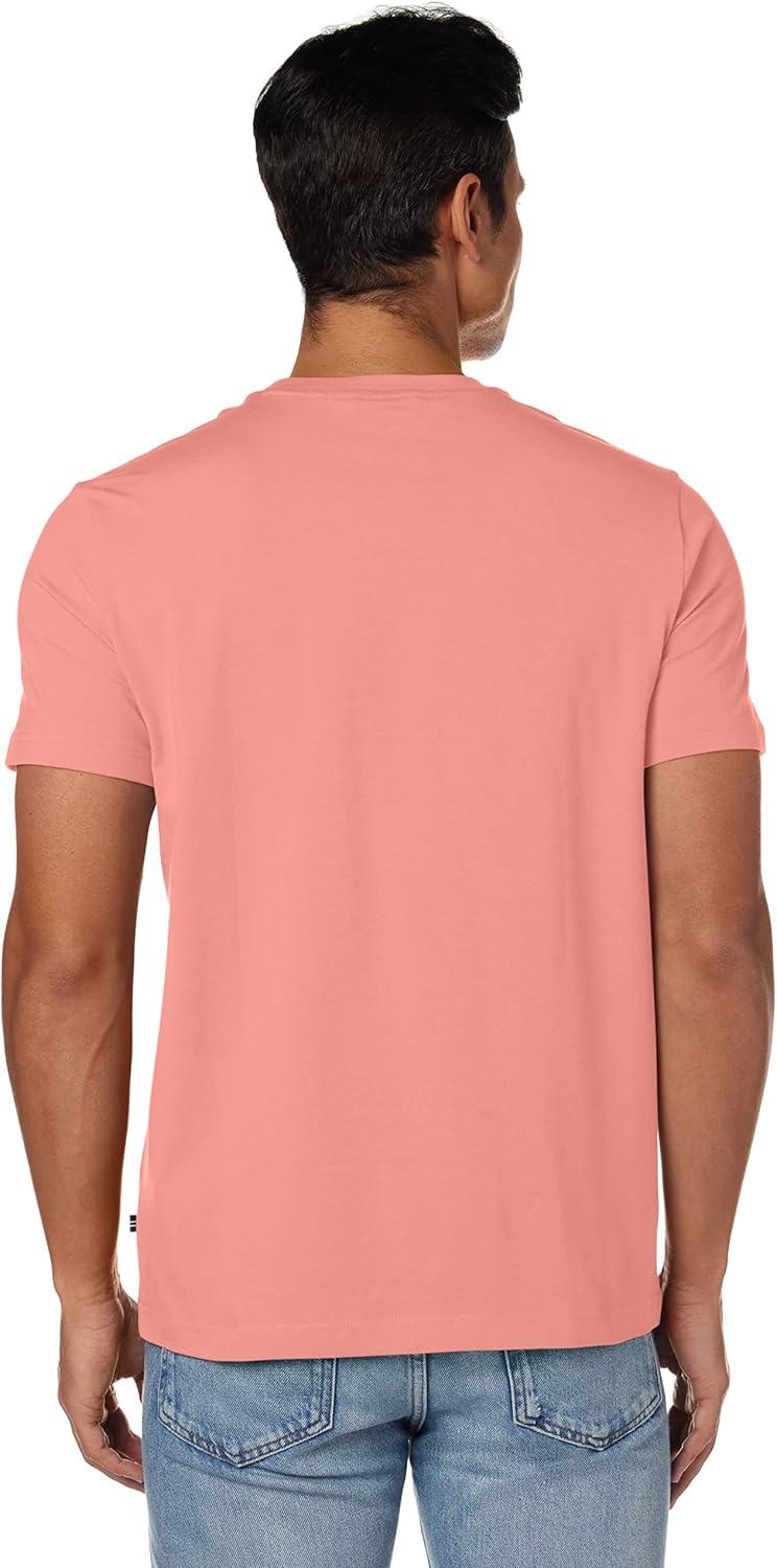 imageNautica Mens Classic Fit Pocket TShirtPale Coral Red