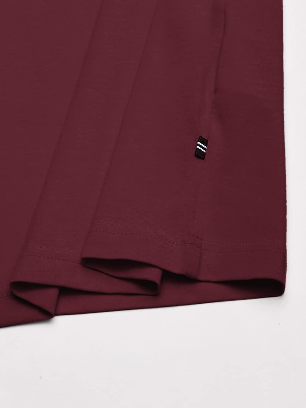 imageNautica Mens Classic Fit Pocket TShirtShipwreck Burgundy