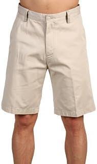 imageNautica Mens Cotton Twill Flat Front Chino ShortTrue Stone