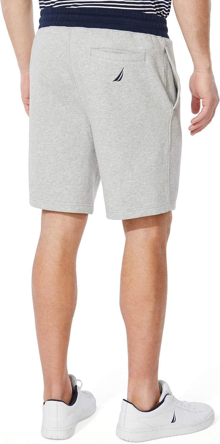 imageNautica Mens Fleece Logo ShortsGrey Heather