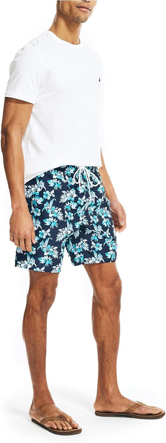 imageNautica Mens Standard Sustainably Crafted 8quot Swim ShortNavy
