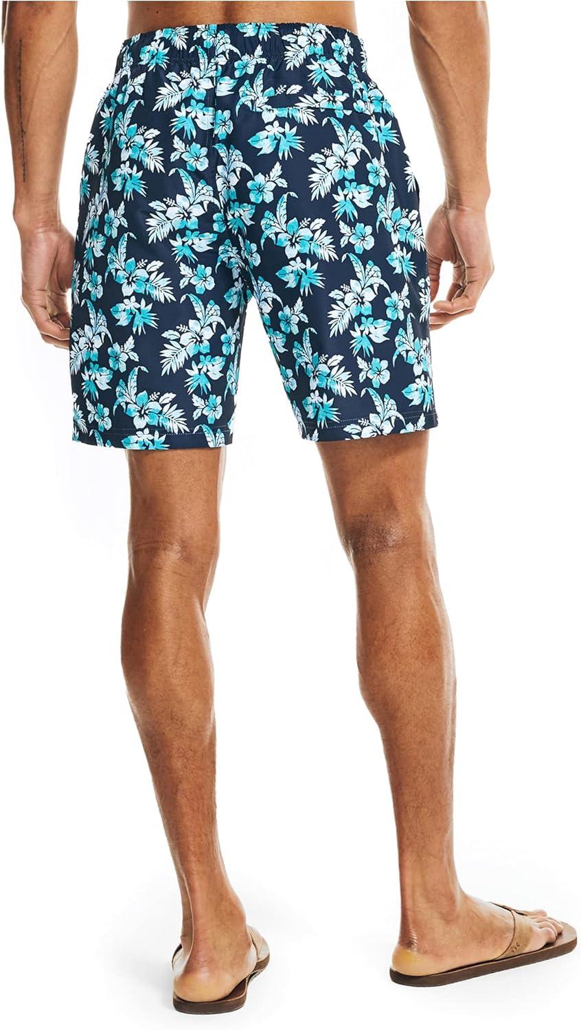 imageNautica Mens Standard Sustainably Crafted 8quot Swim ShortNavy