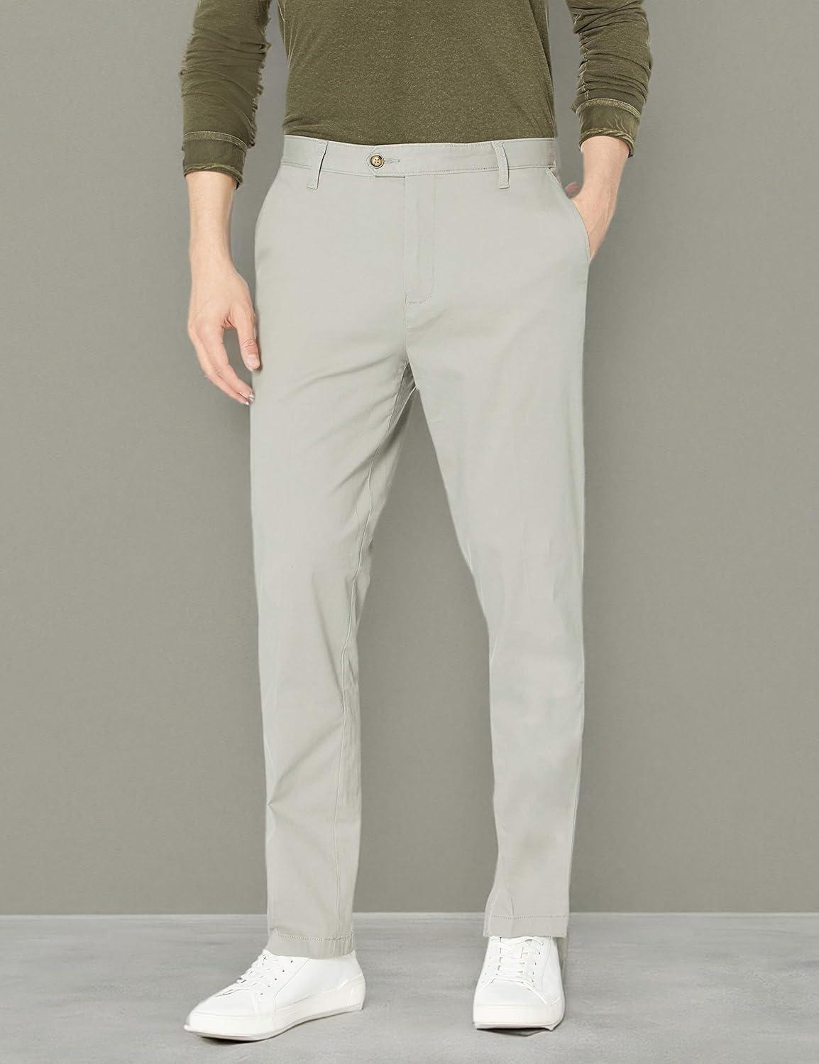 imageNautica Mens Stretch Chino PantsNeutral Grey