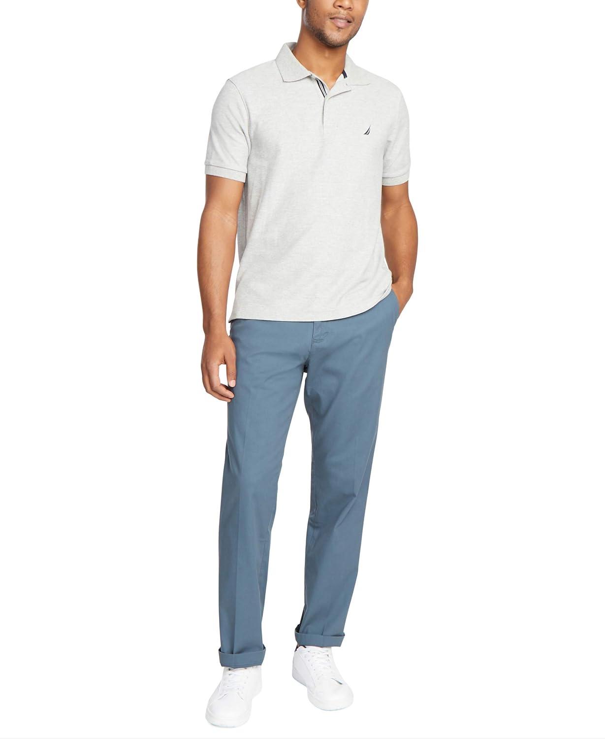 imageNautica Mens Stretch Chino PantsOrion Blue