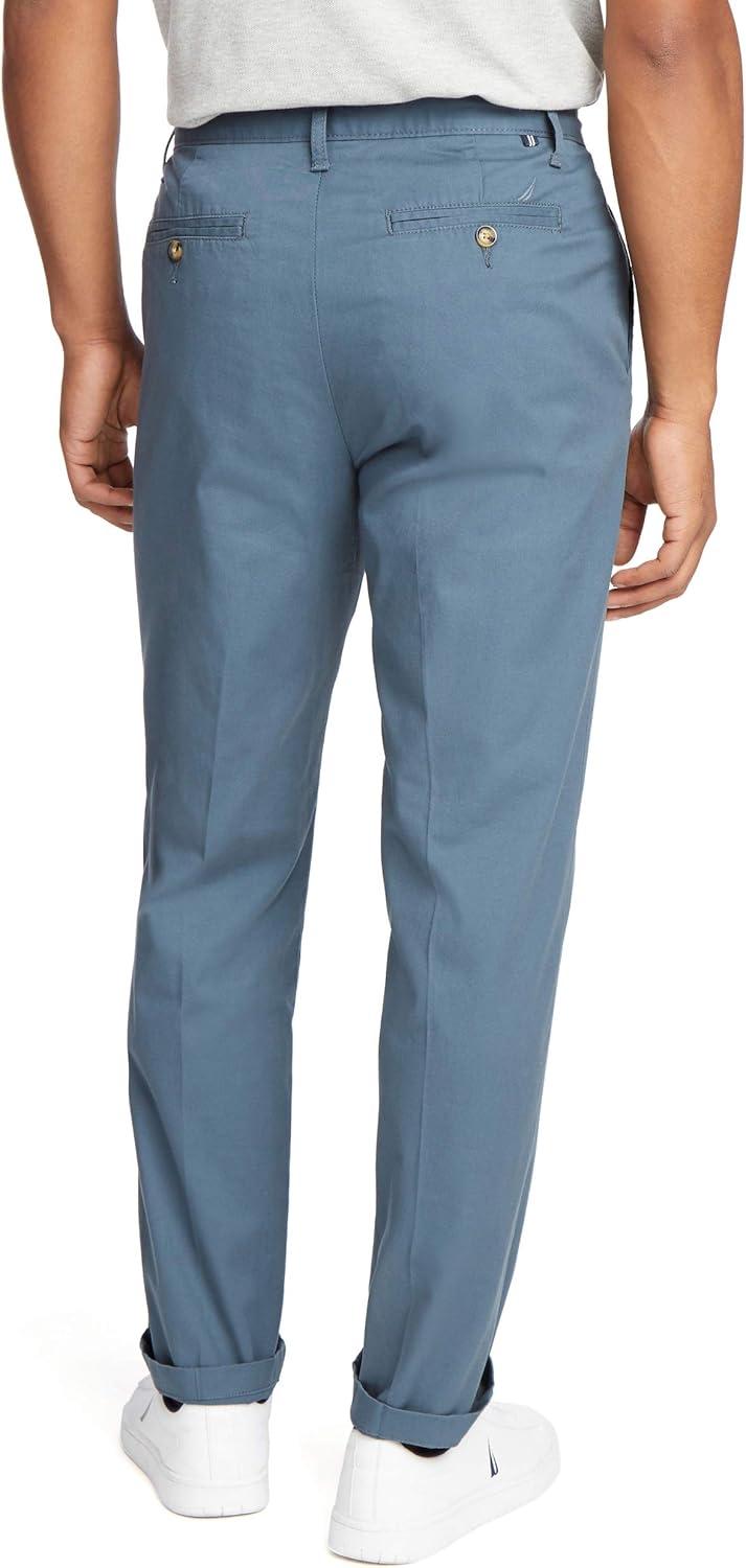 imageNautica Mens Stretch Chino PantsOrion Blue