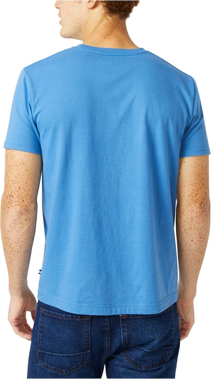 imageNautica Mens Sustainably Crafted Logo Signal Flag Graphic TShirtDelft
