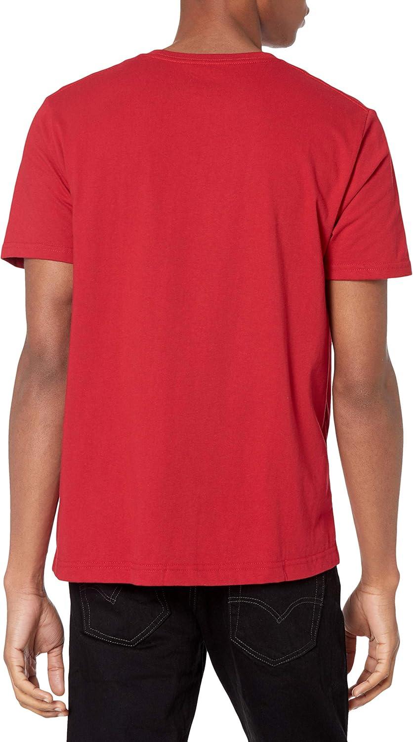 imageNautica Mens Sustainably Crafted Logo Signal Flag Graphic TShirtNautica Red
