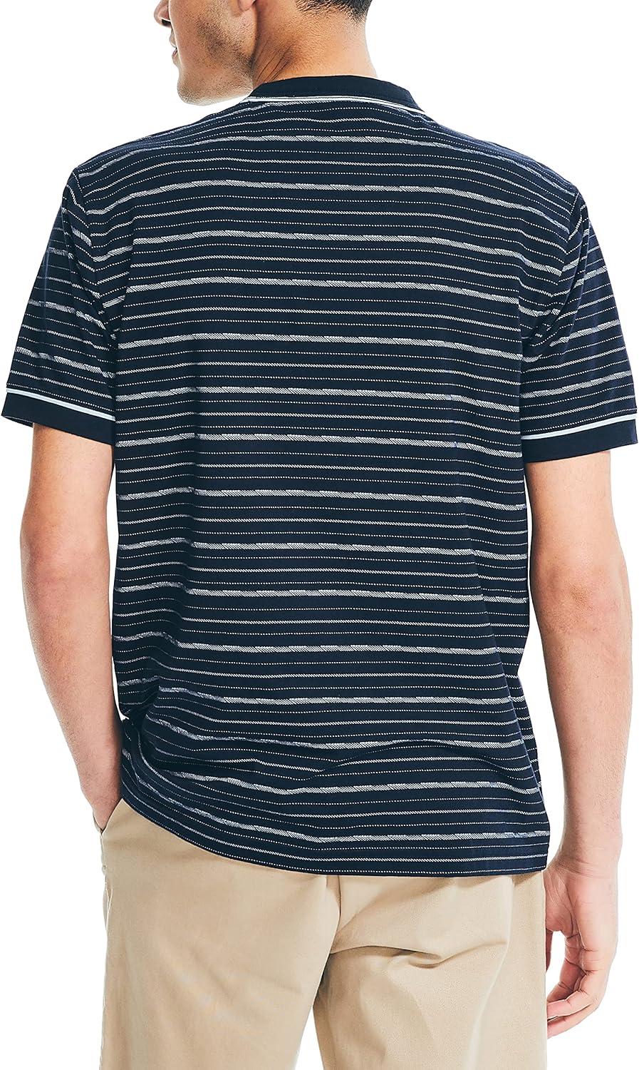 imageNautica Mens Sustainably Crafted Striped TShirtNavy