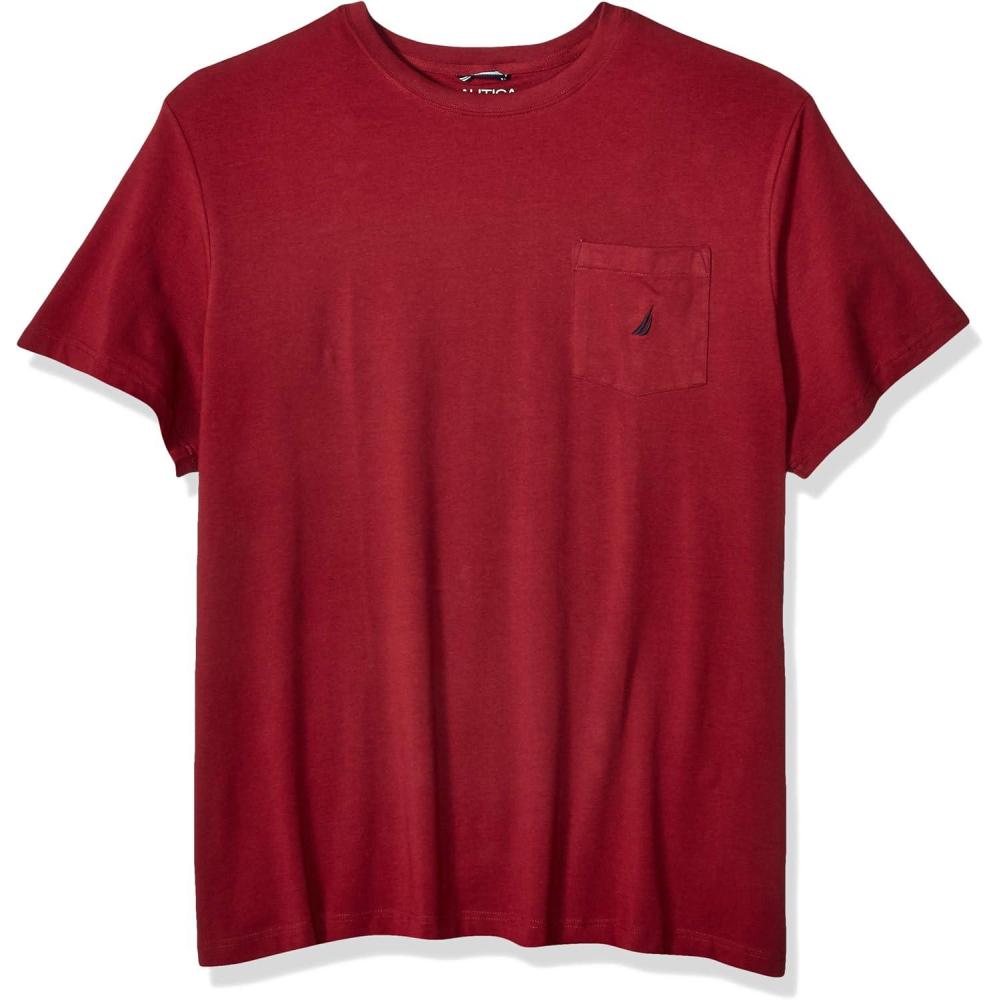 imageNautica Mens Classic Fit Pocket TShirtBarolo
