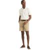 imageNautica Mens Classic Fit Flat Front Stretch Solid Chino 85quot Deck ShortsBeige Khaki
