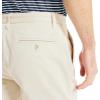 imageNautica Mens Classic Fit Flat Front Stretch Solid Chino 85quot Deck ShortsNautica Stone