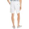 imageNautica Mens Classic Fit Flat Front Stretch Solid Chino 85quot Deck ShortsOptic White