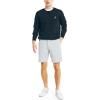 imageNautica Mens Classic Fit Flat Front Stretch Solid Chino 85quot Deck ShortsTrue Quarry