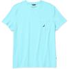 imageNautica Mens Classic Fit Pocket TShirtBright Aqua Blue