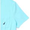 imageNautica Mens Classic Fit Pocket TShirtBright Aqua Blue