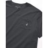 imageNautica Mens Classic Fit Pocket TShirtCharcoal Heather