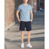 imageNautica Mens Classic Fit Pocket TShirtDeep Anchor Heather