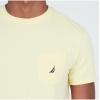 imageNautica Mens Classic Fit Pocket TShirtFrench Vanilla