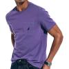 imageNautica Mens Classic Fit Pocket TShirtNeptune Purple