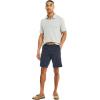 imageNautica Mens Cotton Twill Flat Front Chino ShortFrench Navy