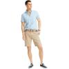 imageNautica Mens Cotton Twill Flat Front Chino ShortNew Khaki