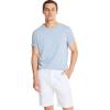 imageNautica Mens Cotton Twill Flat Front Chino ShortOptic White