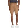 imageNautica Mens Cotton Twill Flat Front Chino ShortOyster Brown
