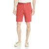 imageNautica Mens Cotton Twill Flat Front Chino ShortSailor Red