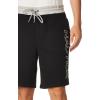 imageNautica Mens Fleece Logo ShortsTrue Black